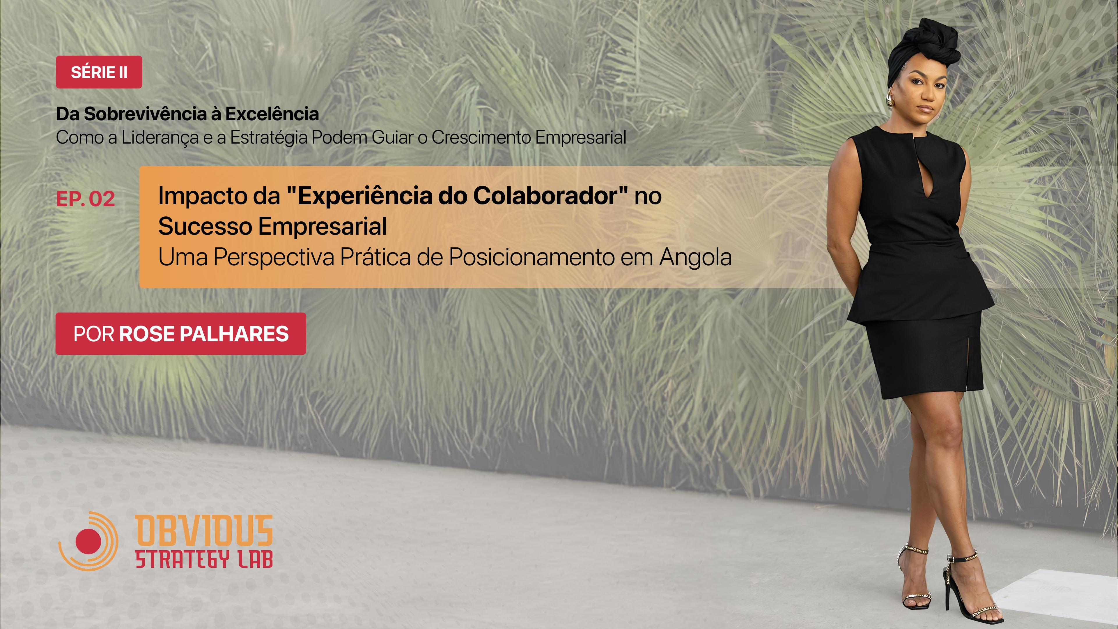 Série II - Episódio 2: Impacto da "Experiência do Colaborador" no Sucesso Empresarial - Uma Perspectiva Prática de Posicionamento em Angola